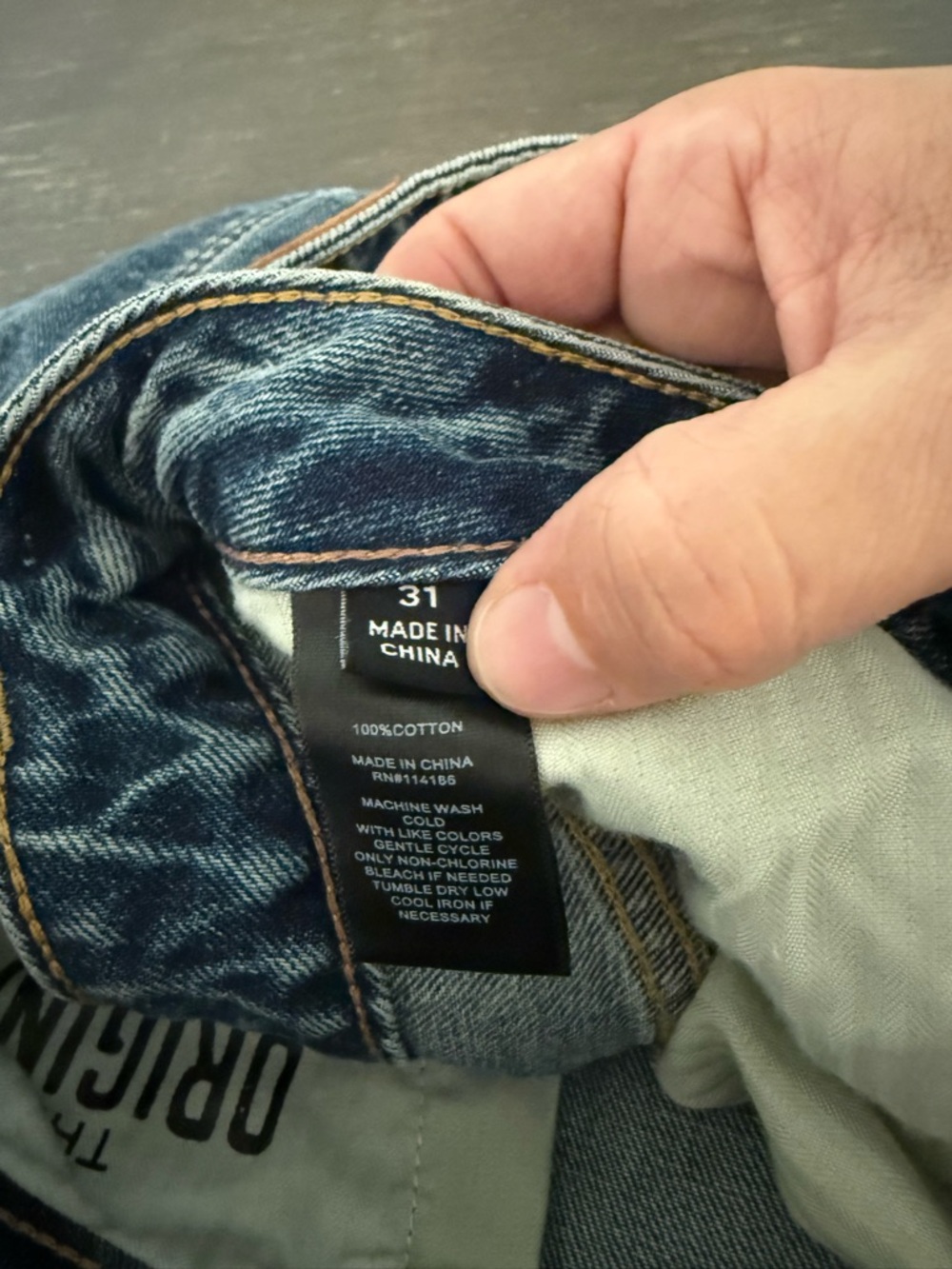 NWT FRYE Women's Flounce Hem Blue Denim Jean Mini Skirt Size 31 Mustang Wash - Picture 6 of 6